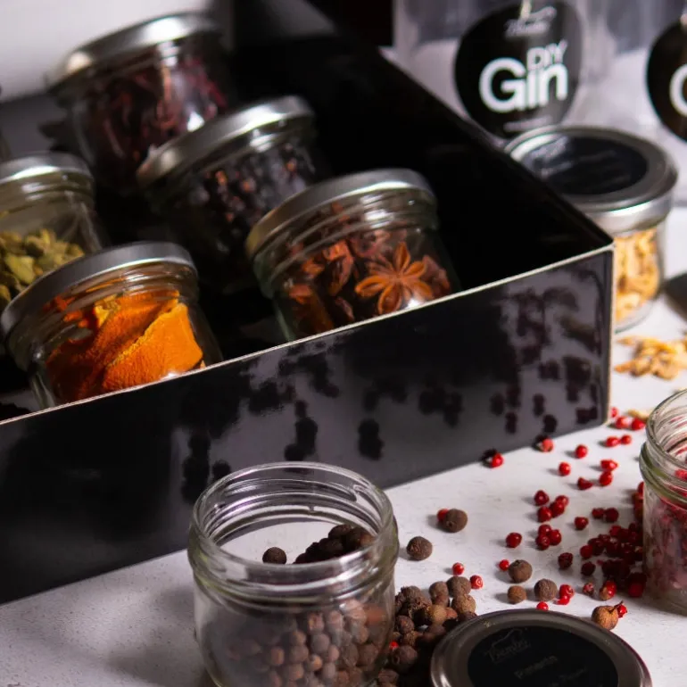 Botaniche Le Essenziali per Gin Tonic e Cocktail - Cofanetto Regalo